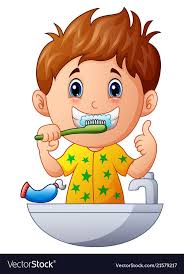 brush their teeth
